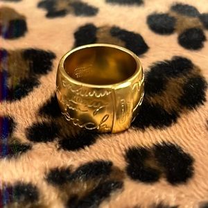 Coach Ring Size 6.25